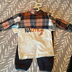 Nautica 12M Boys 3pc Set